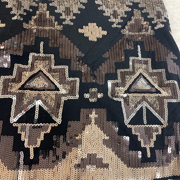 EXPRESS SEQUIN SKIRT - Picture 4 of 5